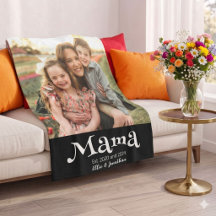 Mama Etabliert Foto Kinder Name Spaß Text