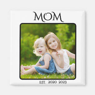 Mama etablierte Foto Gift Magnet