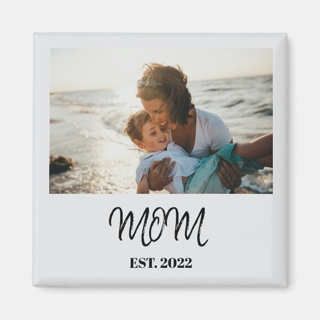 Mama etablierte Geschenk-Magnet Magnet (Vorne)