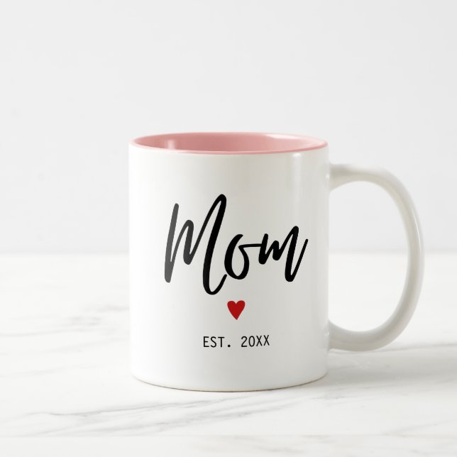 Mama etablierte Moderne Minimalistische Tasse (Rechts)