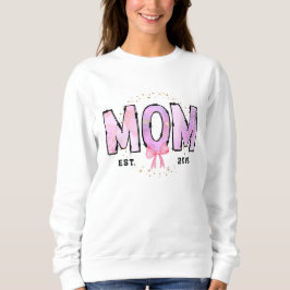 Mama etabliertes Design Basic Sweatshirt