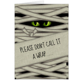 Mama Eyes Halloween Nennen Sie es einen Wrap Green