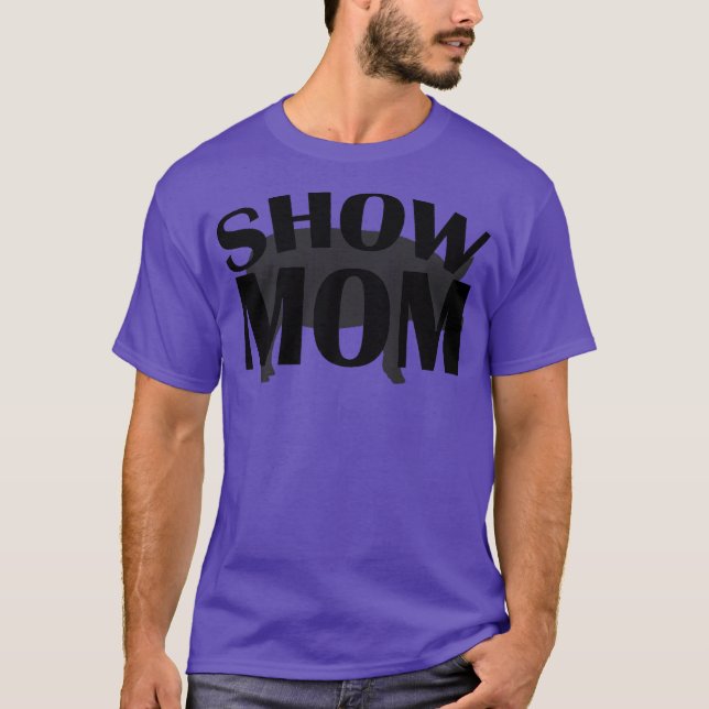 Mama Fair Pig Agriculture Premium anzeigen T-Shirt (Vorderseite)