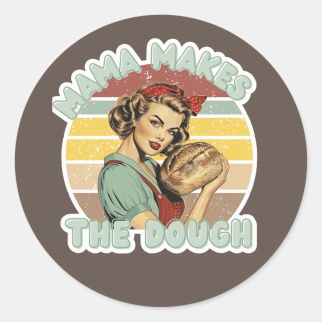 Mama Fait Le Sticker De Sac À Pain Douteux (Devant)