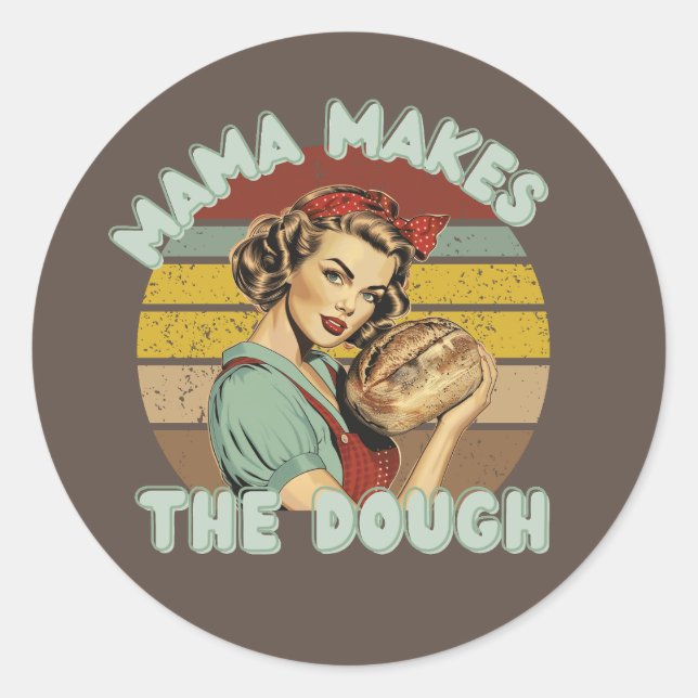 Mama Fait Le Sticker De Sac À Pain Douteux (Devant)
