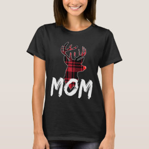 Mama Family Matching Pajama - Weihnachts-Rote Nase T-Shirt