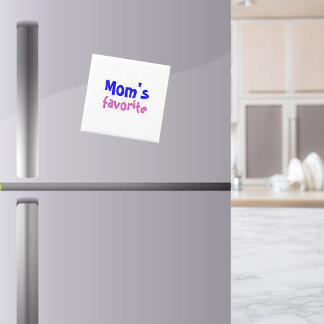 "Mama Favorit" Funny Niedlich Sibling Rivale Zitat Magnet