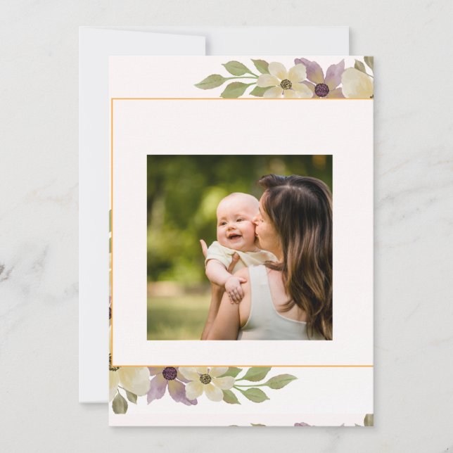 Mama feiert dich karte (Vorderseite)