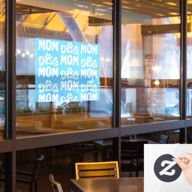 Mama Fensteraufkleber (Restaurantfenster)