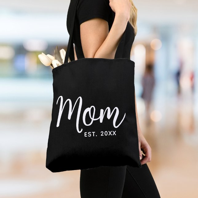 Mama festgelegt Datum Weiße Junge Mutter Geschenk Tasche (Von Creator hochgeladen)