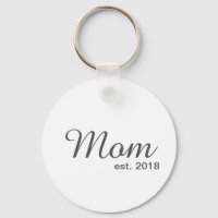 Mama festgestellter Schlüsselanhänger