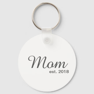 Mama festgestellter Schlüsselanhänger