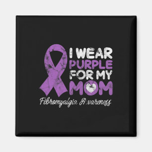 Mama Fibro Mutter Fibromyositis Unterstützungsgrun Magnet
