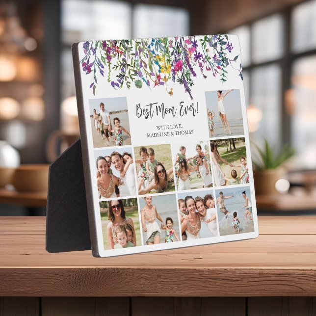 Mama Flora FotoCollage Plaque Fotoplatte (Von Creator hochgeladen)