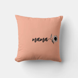 Mama flower gift kissen