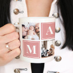 Mama Foto Collage Custom Giant Coffee Tasse<br><div class="desc">Passen Sie diese Tasse mit Ihren eigenen Fotos an und geben Sie sie als Geschenk!!</div>