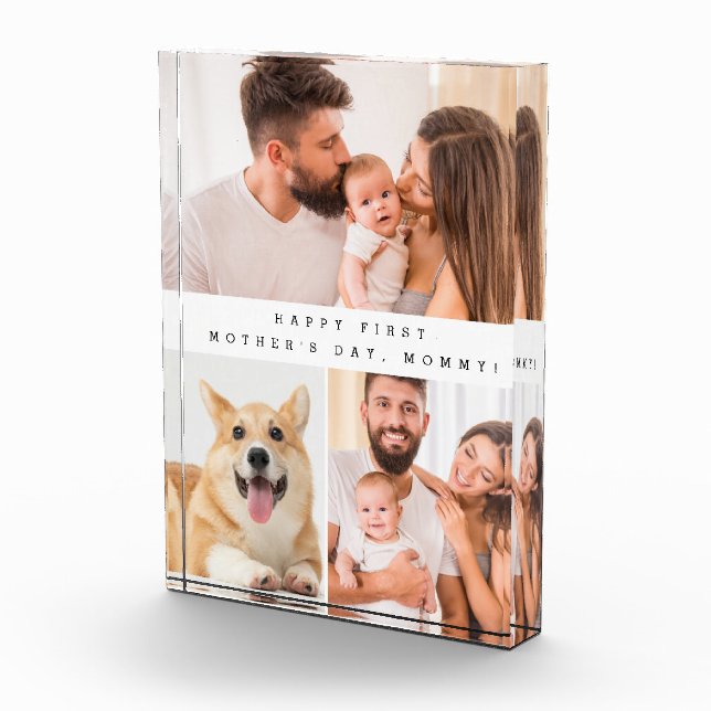 Mama-Foto-Collage der vertikalen Mutter Fotoblock (Rechts)
