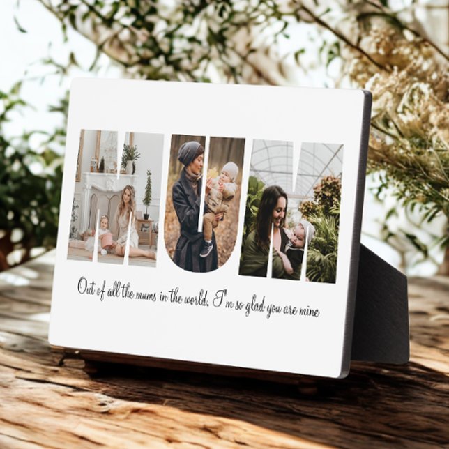 Mama Foto Collage für den Muttertag Fotoplatte (Von Creator hochgeladen)