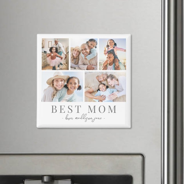 Mama Foto Collage Mutter Magnet (Mom Photo Collage Mother magnet)