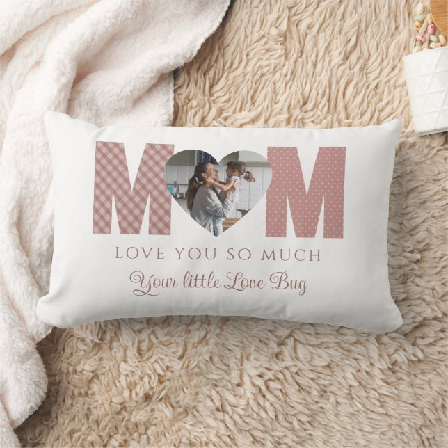 Mama-Foto-Kopfkissen Lendenkissen (Decke)
