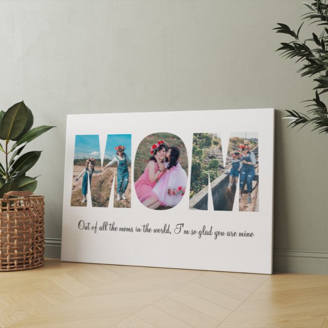 Mama FotoCollage Leinwand (Von Creator hochgeladen)