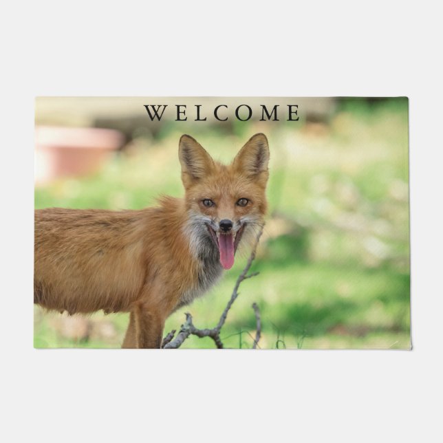 Mama Fox im Hudson Valley Fußmatte (Vorderseite)