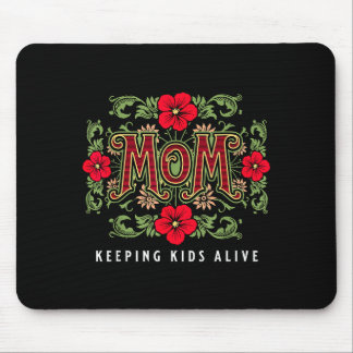 Mama freut sich, dass Kinder am Leben sind Lustige Mousepad