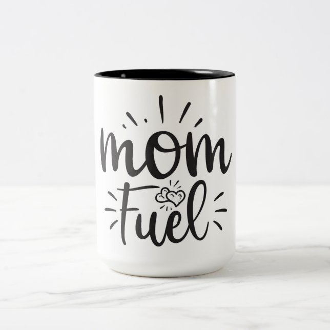Mama Fuel Kaffee Tasse (Mittel)