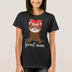 Mama für das Eigentum von Frettchen T-Shirt