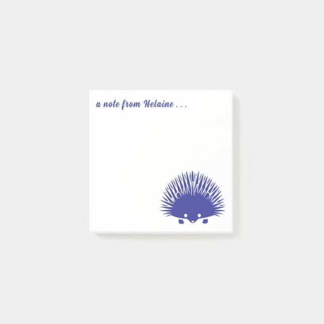 Mama für den Igel von Hedge- - benutzerdefinierte  Post-it Klebezettel (Vorderseite)