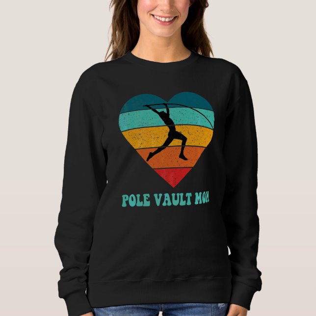 Mama für den Track- und Feldpol Sweatshirt (Vorderseite)