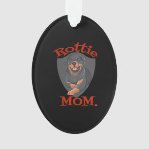 Mama für Frauen, Rottie Ornament