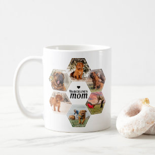 Mama für Hunde benutzerdefinierte BildCollage mit Kaffeetasse