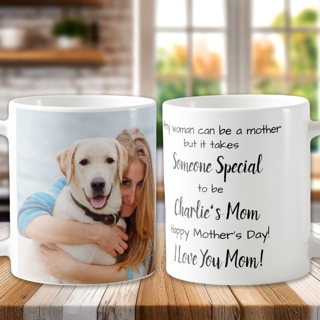 Mama für Hunde Foto Muttertag Kaffeetasse (Von Creator hochgeladen)