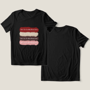 Mama für weibliche Streifen Tri-Blend Shirt