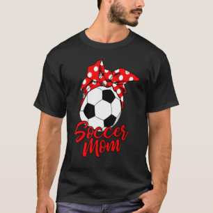 Mama Fußball Muttertag Niedliche Mama Game Day Vib T-Shirt