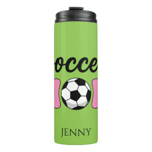 Mama Fußball - Muttertag persönlich Thermosbecher