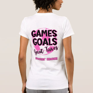 Mama Fußball-Ziele Große Zeiten Funny T-Shirt