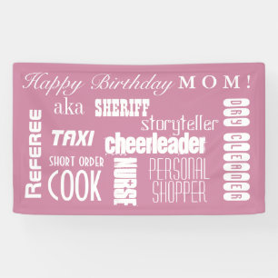 Mama-Geburtstag Banner