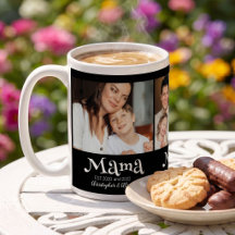 Mama Gegründet 3 Foto Kinder Name Spaß