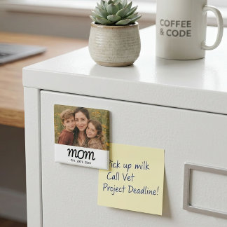 Mama Gegründet Foto-Geschenkmagnet Magnet