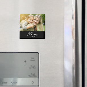 Mama Gegründet Foto Muttertag Magnet