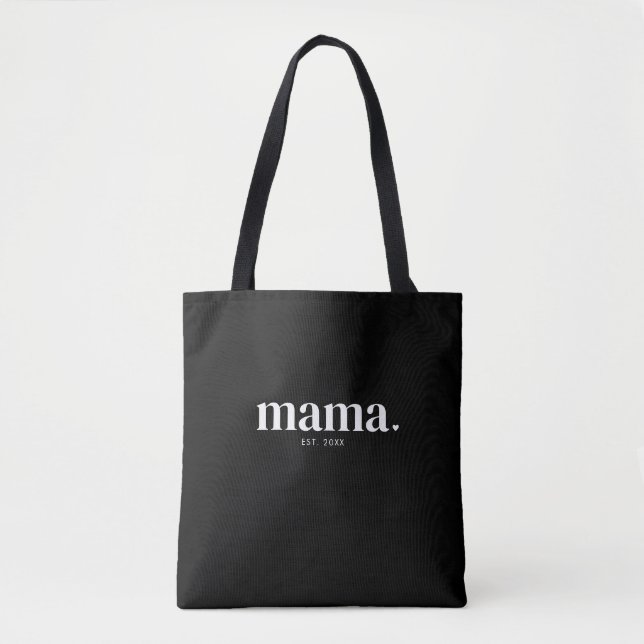 Mama gegründet Geschenk für neue Mütter Tasche (Vorderseite)