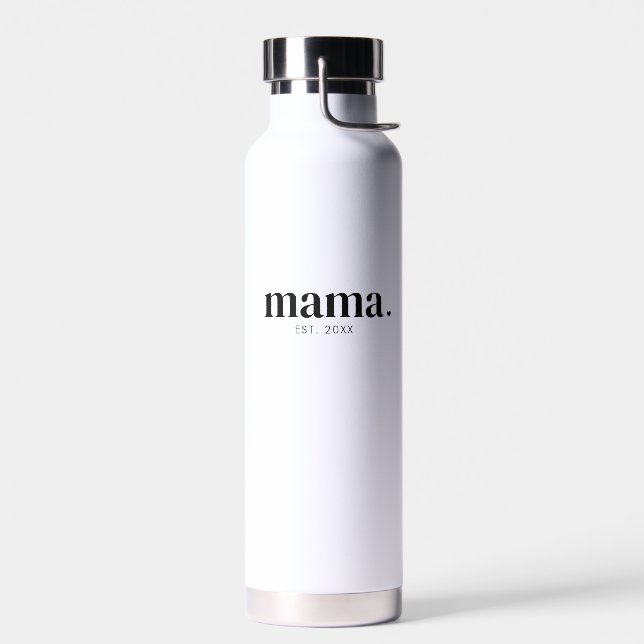 Mama Gegründet Neues Muttergeschenk  Trinkflasche (Links)