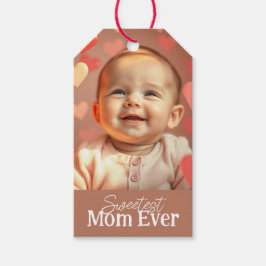 Mama-Geschenk Hinzufügen von Foto und Text Geschenkanhänger