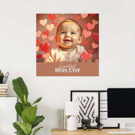 Mama-Geschenk Hinzufügen von Foto und Text Poster