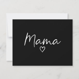 Mama-Geschenke für Frauen Herzmüttertag Dankeskarte