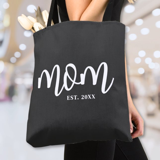 Mama: Geschenke für Junge Mütter Tasche (Mom Established New Mom Gift Tote Bag)