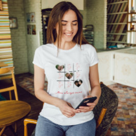 Mama gewinnt immer Niedlichen modernen XOXO Valent T-Shirt