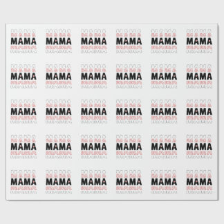 MAMA Gift Wrapping Paper Geschenkpapier